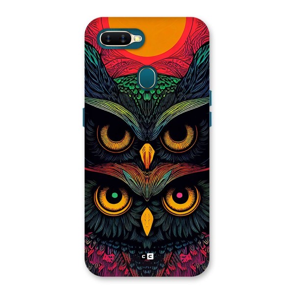 Owl Soul Art Illustration Back Case for Oppo A11k