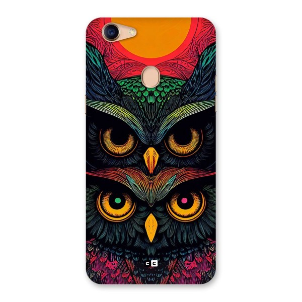 Owl Soul Art Illustration Back Case for Oppo F5