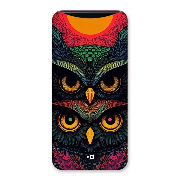 Owl Soul Art Illustration Back Case for Oppo Find X