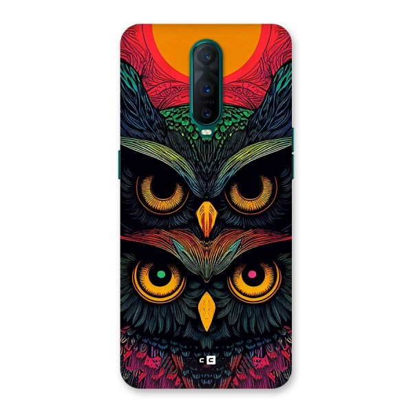 Owl Soul Art Illustration Back Case for Oppo R17 Pro