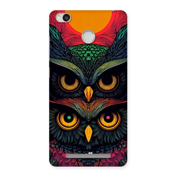 Owl Soul Art Illustration Back Case for Redmi 3S Prime