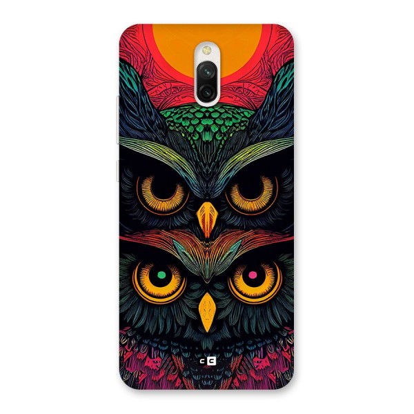 Owl Soul Art Illustration Back Case for Redmi 8A Dual