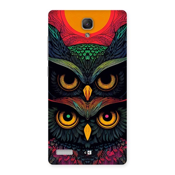 Owl Soul Art Illustration Back Case for Redmi Note