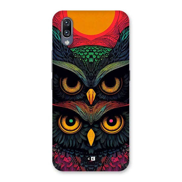 Owl Soul Art Illustration Back Case for Vivo NEX