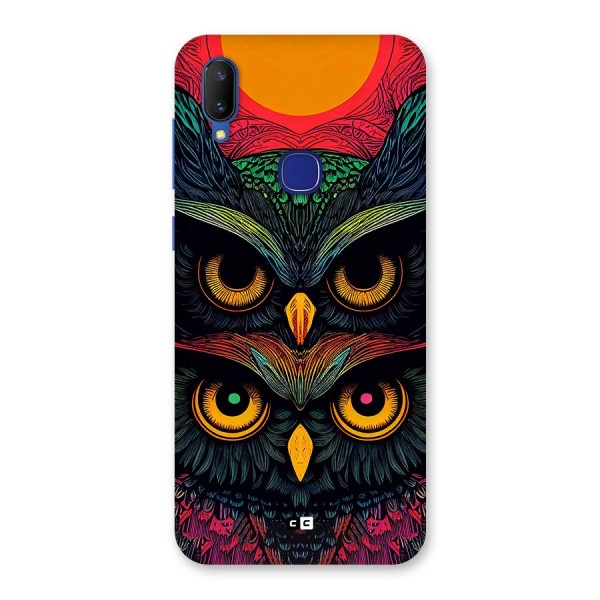 Owl Soul Art Illustration Back Case for Vivo V11