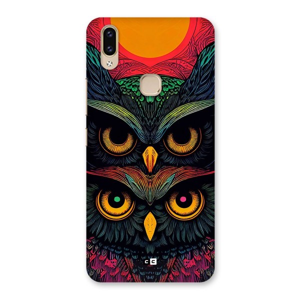 Owl Soul Art Illustration Back Case for Vivo V9