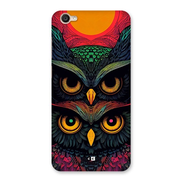 Owl Soul Art Illustration Back Case for Vivo Y55