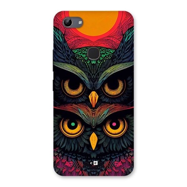 Owl Soul Art Illustration Back Case for Vivo Y81