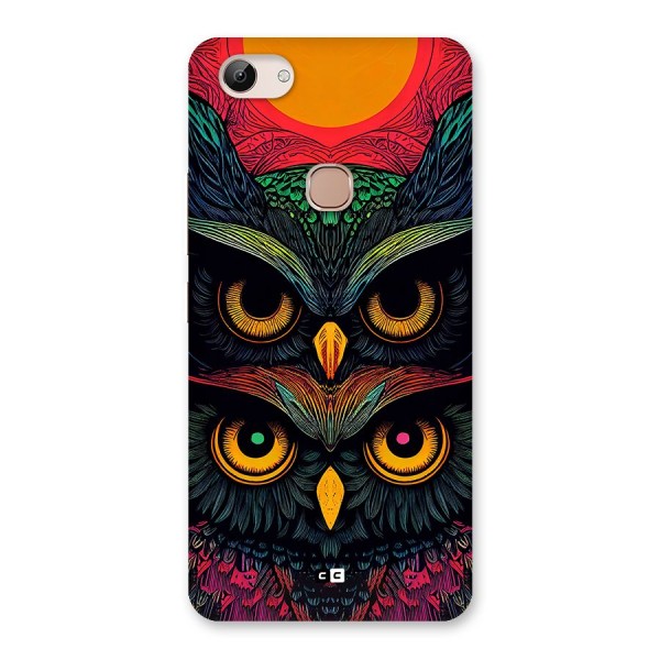 Owl Soul Art Illustration Back Case for Vivo Y83