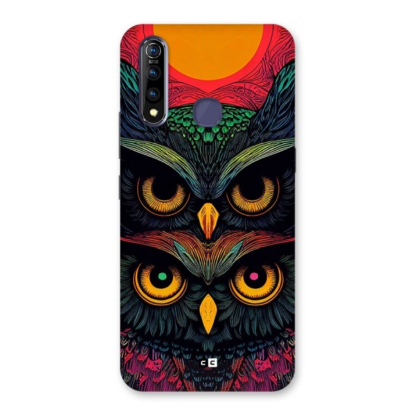 Owl Soul Art Illustration Back Case for Vivo Z1 Pro