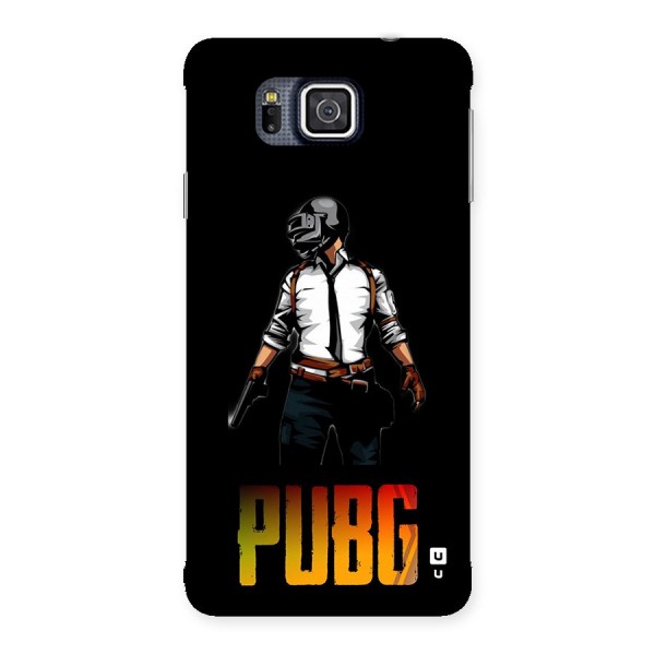 PUBG Game Art Back Case for Galaxy Alpha