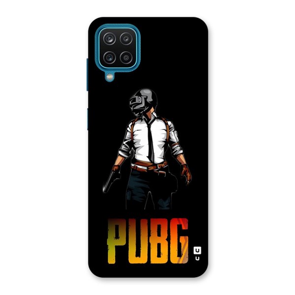 PUBG Game Art Back Case for Galaxy F12