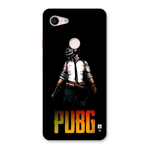 PUBG Game Art Back Case for Google Pixel 3 XL