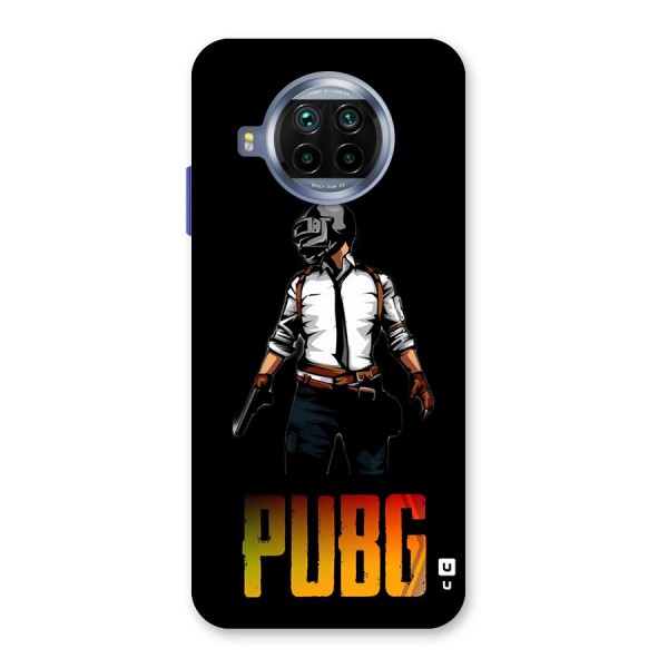 PUBG Game Art Glass Back Case for Mi 10i