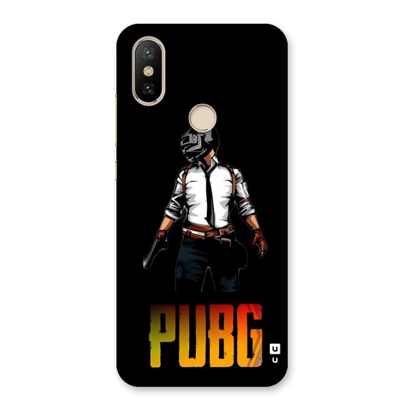 PUBG Game Art Back Case for Mi A2