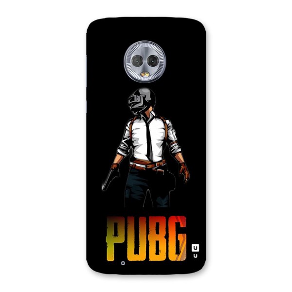 PUBG Game Art Back Case for Moto G6