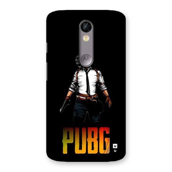 PUBG Game Art Back Case for Moto X Force