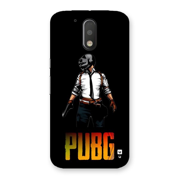 PUBG Game Art Back Case for Motorola Moto G4