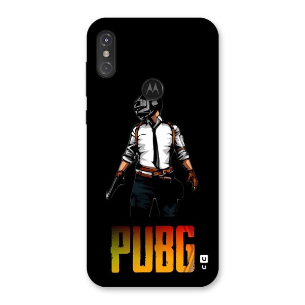 PUBG Game Art Back Case for Motorola One Power