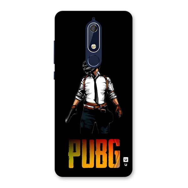 PUBG Game Art Back Case for Nokia 5.1