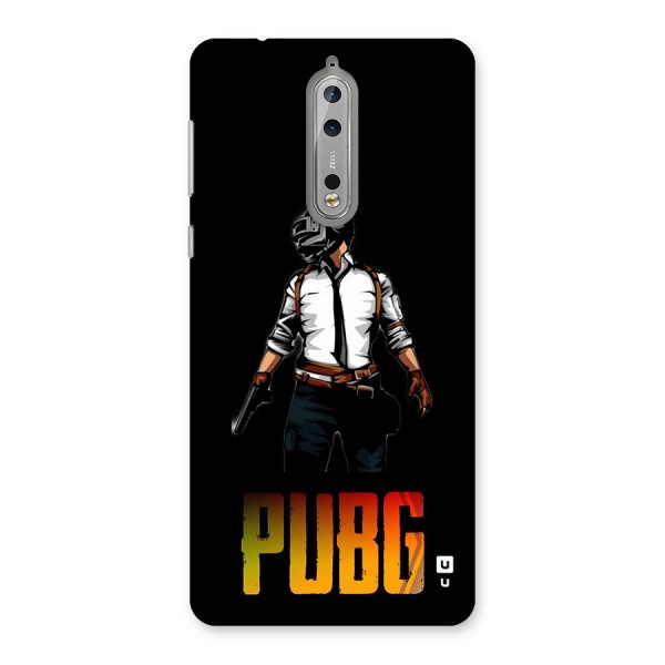 PUBG Game Art Back Case for Nokia 8