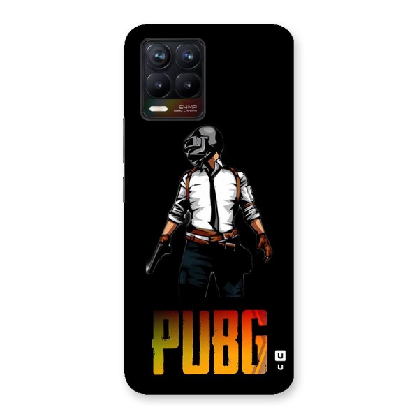 PUBG Game Art Glass Back Case for Realme 8