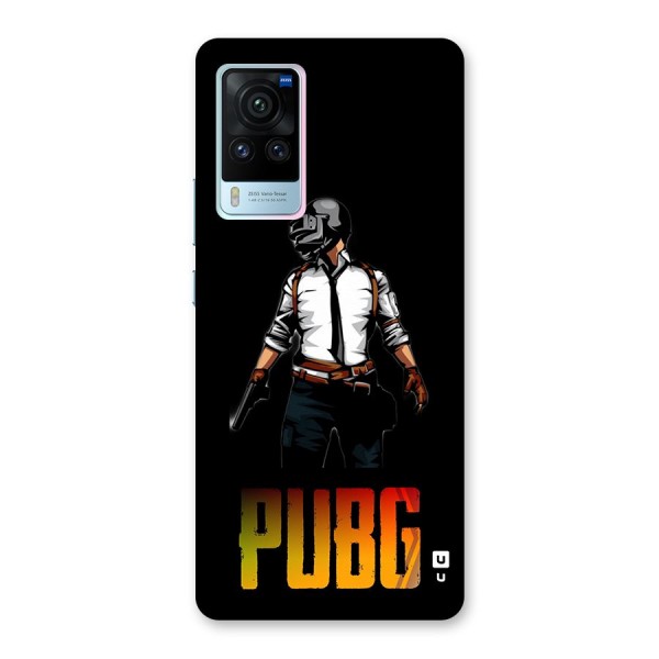 PUBG Game Art Glass Back Case for Vivo X60 Pro