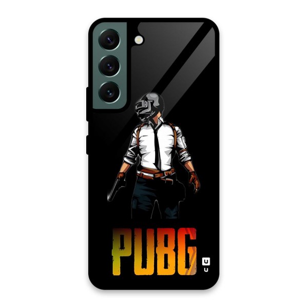 PUBG Game Art Glass Back Case for Galaxy S22 5G