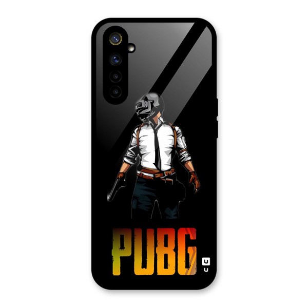 PUBG Game Art Glass Back Case for Realme 6