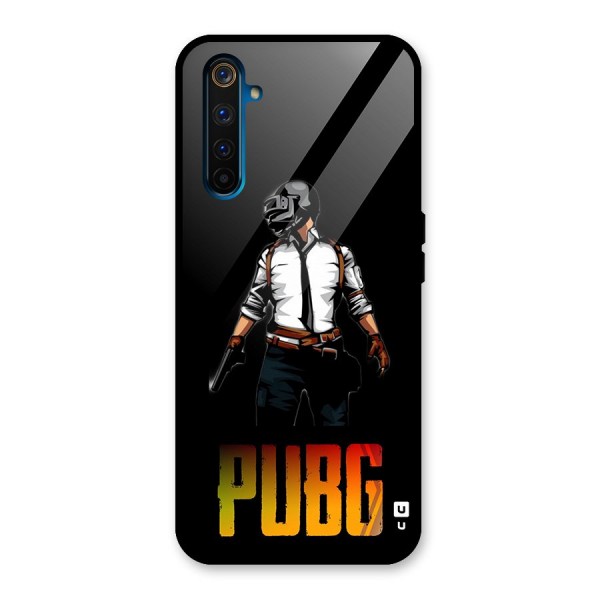 PUBG Game Art Glass Back Case for Realme 6 Pro