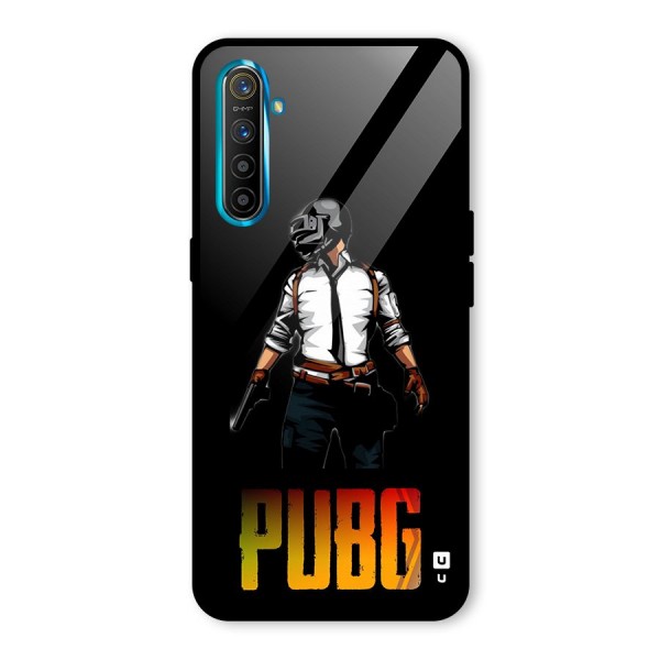 PUBG Game Art Glass Back Case for Realme XT