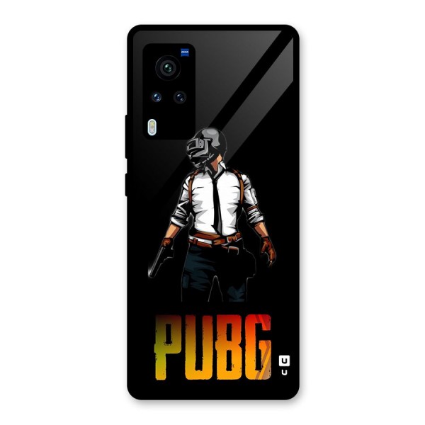 PUBG Game Art Glass Back Case for Vivo X60 Pro