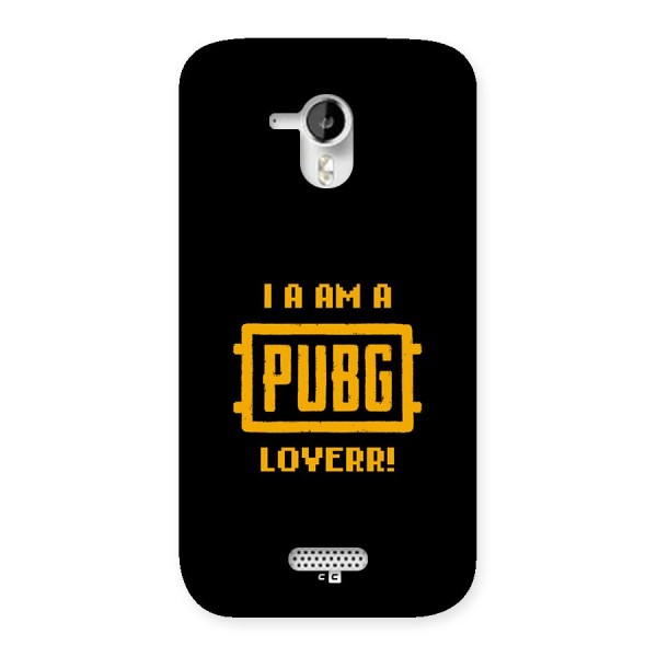 PUBG Lover Back Case for Canvas HD A116