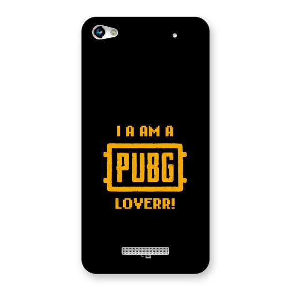 PUBG Lover Back Case for Canvas Hue 2 A316