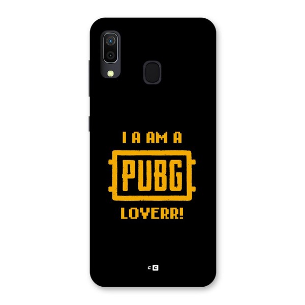 PUBG Lover Back Case for Galaxy A20