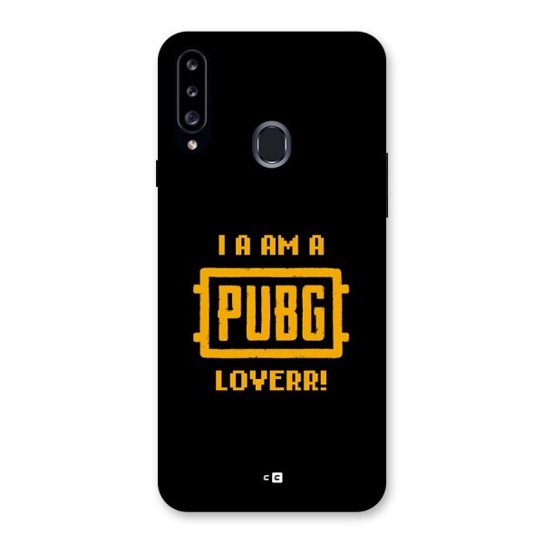 PUBG Lover Back Case for Galaxy A20s