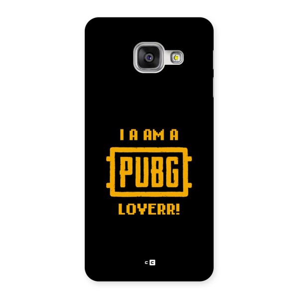 PUBG Lover Back Case for Galaxy A3 (2016)