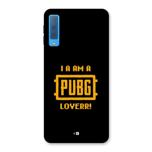 PUBG Lover Back Case for Galaxy A7 (2018)