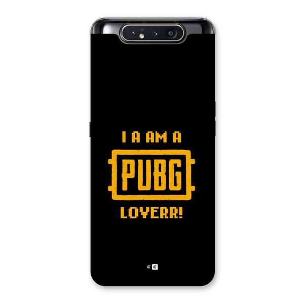 PUBG Lover Back Case for Galaxy A80