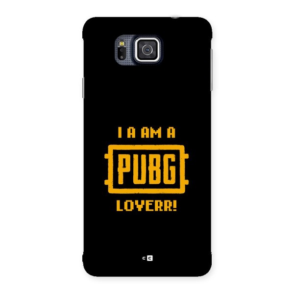 PUBG Lover Back Case for Galaxy Alpha