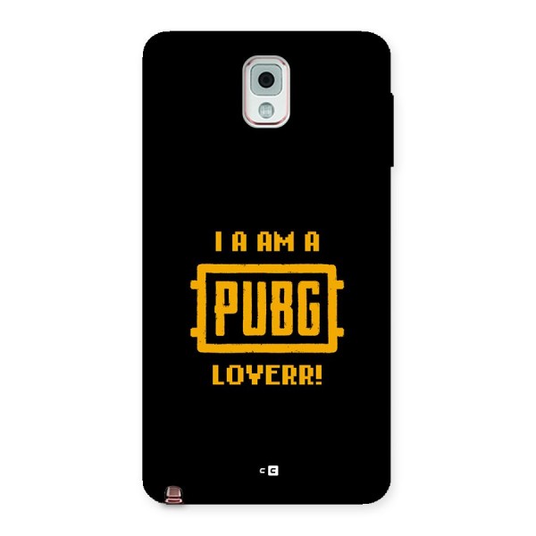 PUBG Lover Back Case for Galaxy Note 3