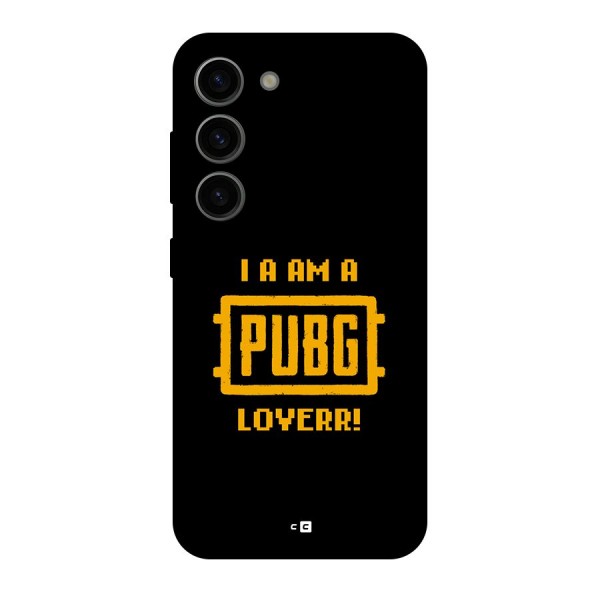 PUBG Lover Back Case for Galaxy S23