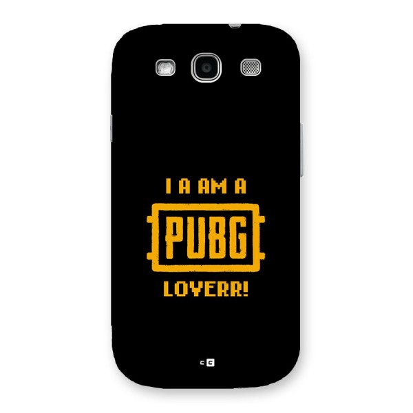 PUBG Lover Back Case for Galaxy S3