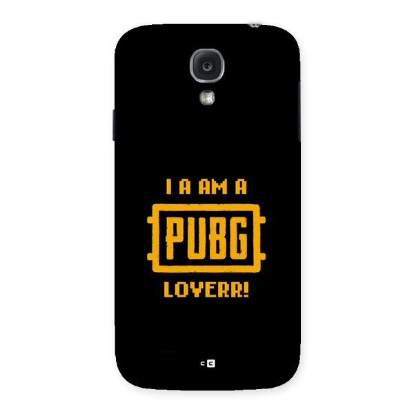 PUBG Lover Back Case for Galaxy S4