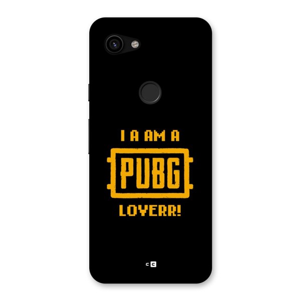 PUBG Lover Back Case for Google Pixel 3a