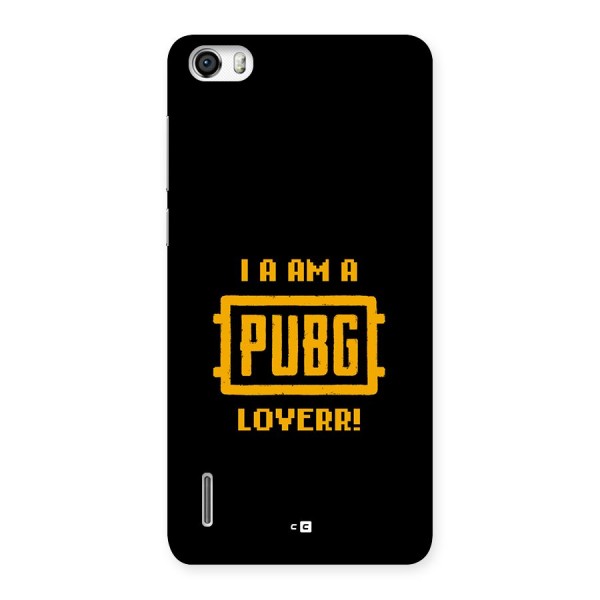 PUBG Lover Back Case for Honor 6