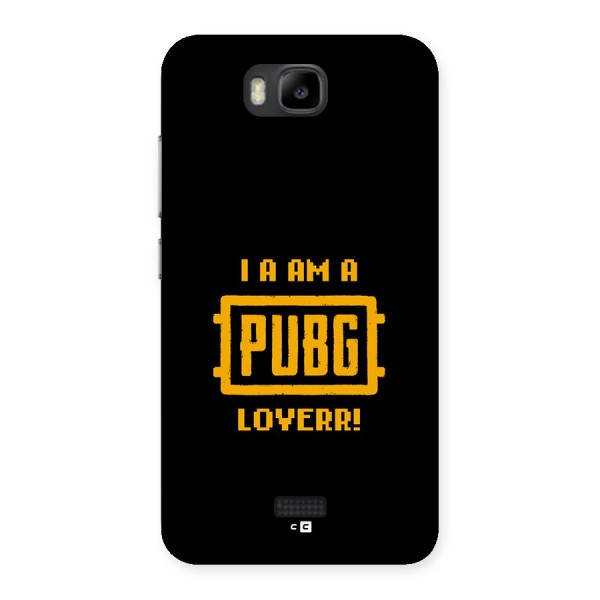 PUBG Lover Back Case for Honor Bee