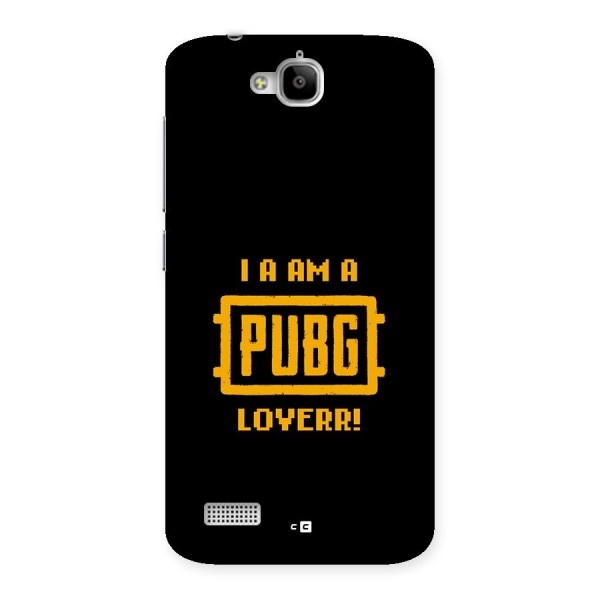 PUBG Lover Back Case for Honor Holly