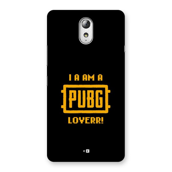 PUBG Lover Back Case for Lenovo Vibe P1M