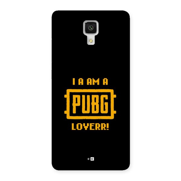 PUBG Lover Back Case for Mi4